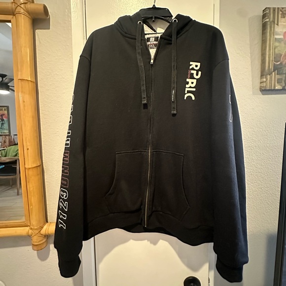 Men’s fleece lined zip up hoodie by Denim Republic - Picture 10 of 14